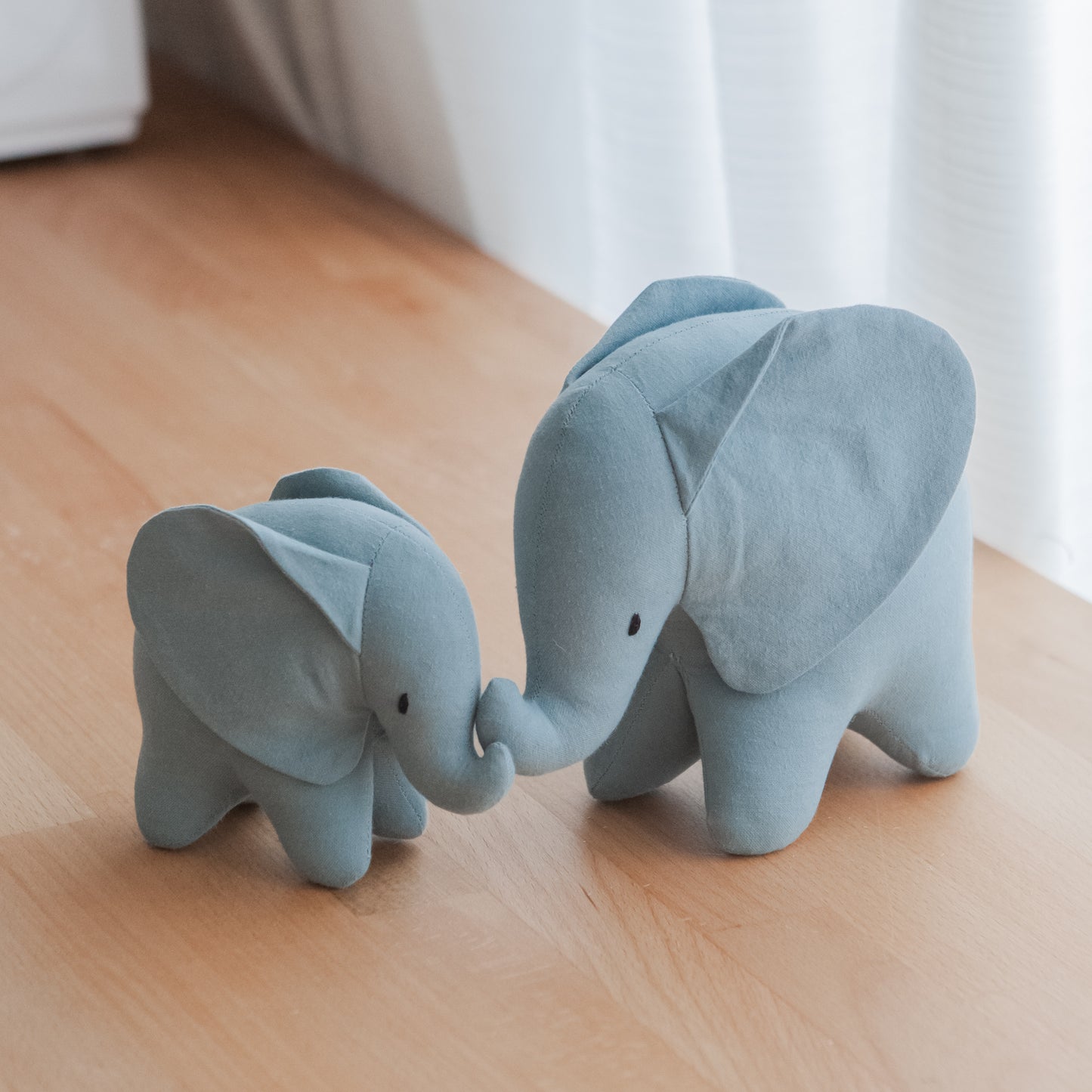 Elephants / handmade toy / baby room decor
