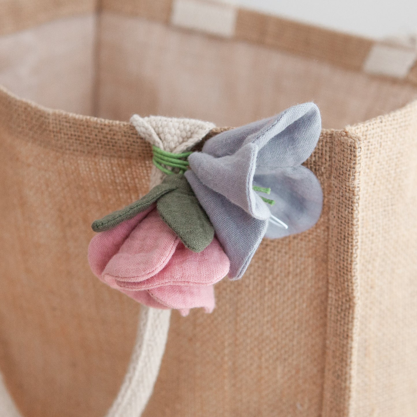 Pair of Flower Toys / PDF Pattern and Sewing Tutorial