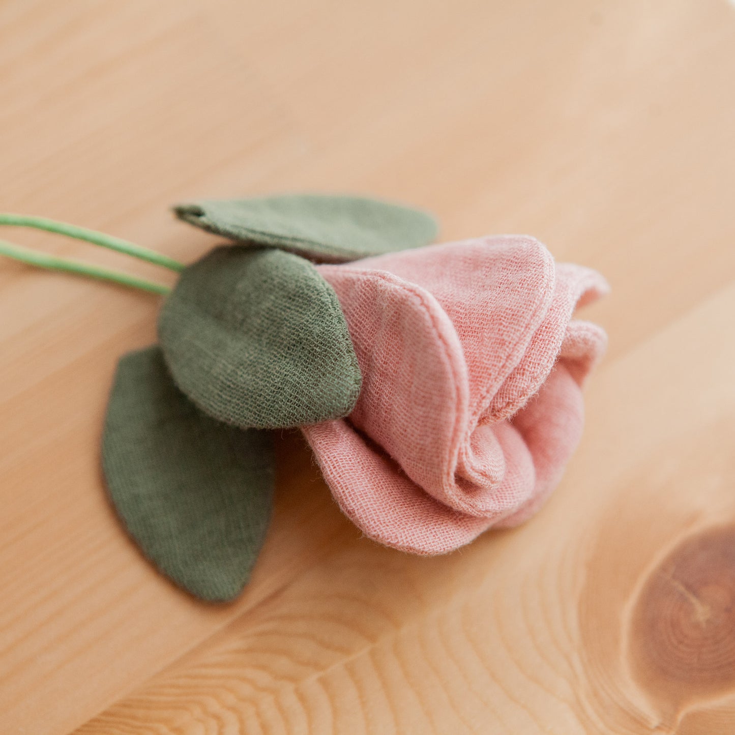 Pair of Flower Toys / PDF Pattern and Sewing Tutorial