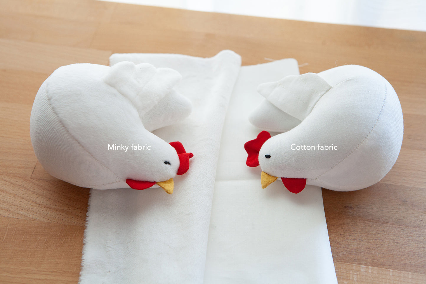 Chicken Toy / PDF Pattern and Sewing Tutorial