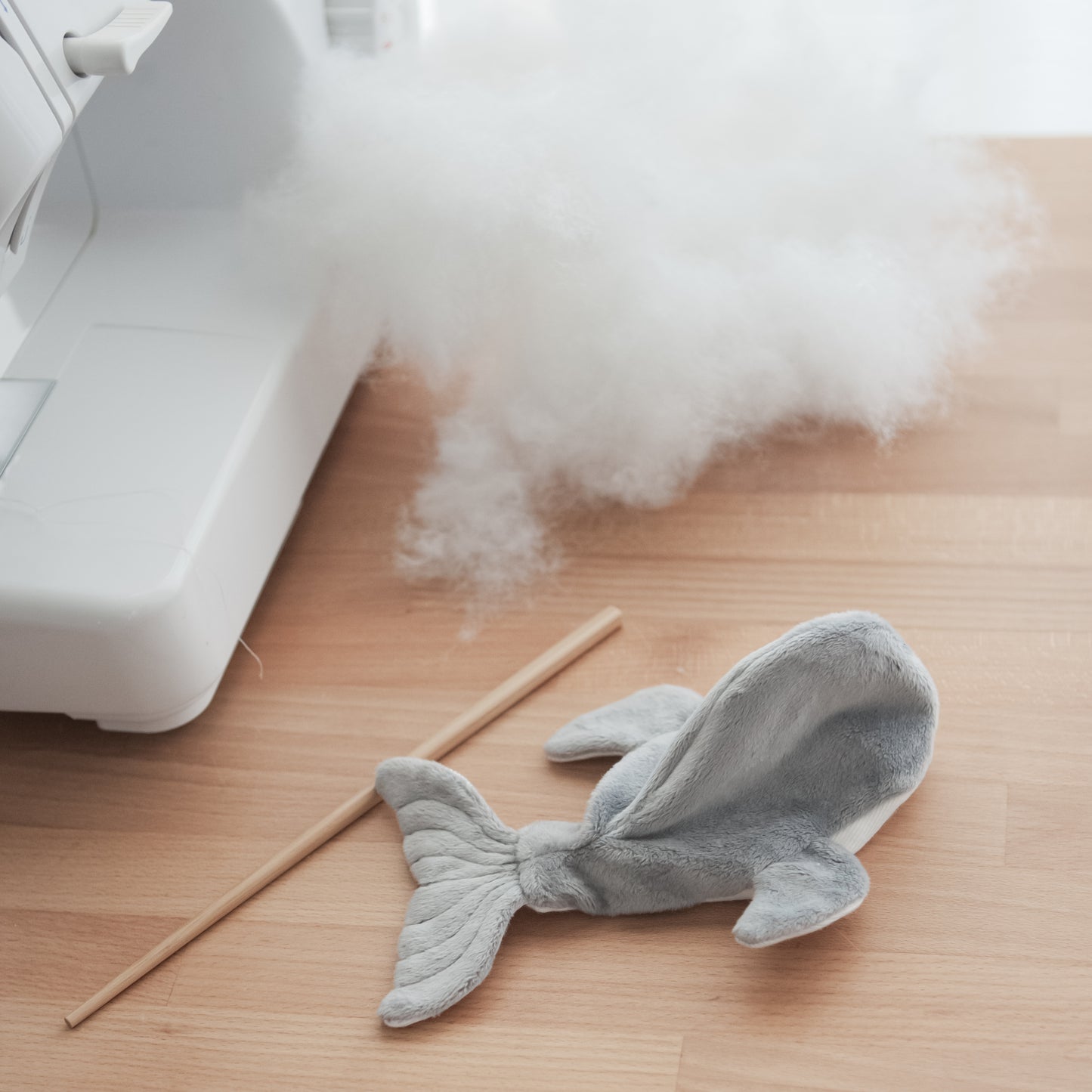 Whale Toy / PDF Pattern and Sewing Tutorial