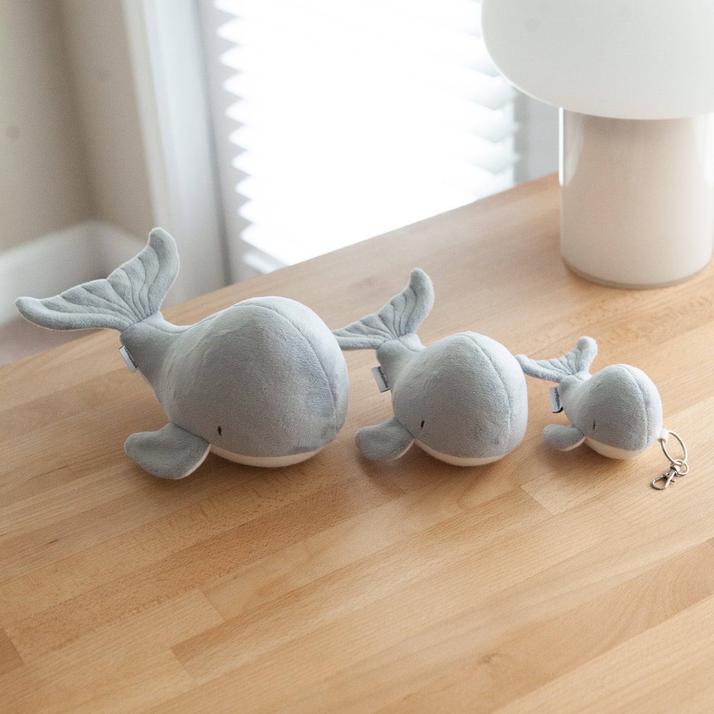 Handmade Plush Toy / Whale / baby room decor