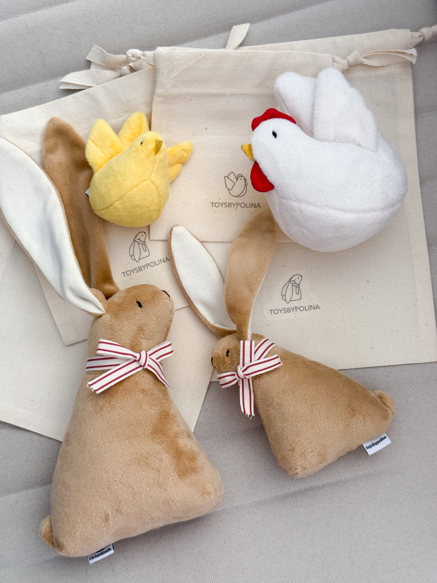 Handmade Plush Toy / Chicken