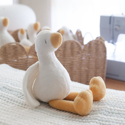 Handmade Plush Toy / Goose / baby room decor