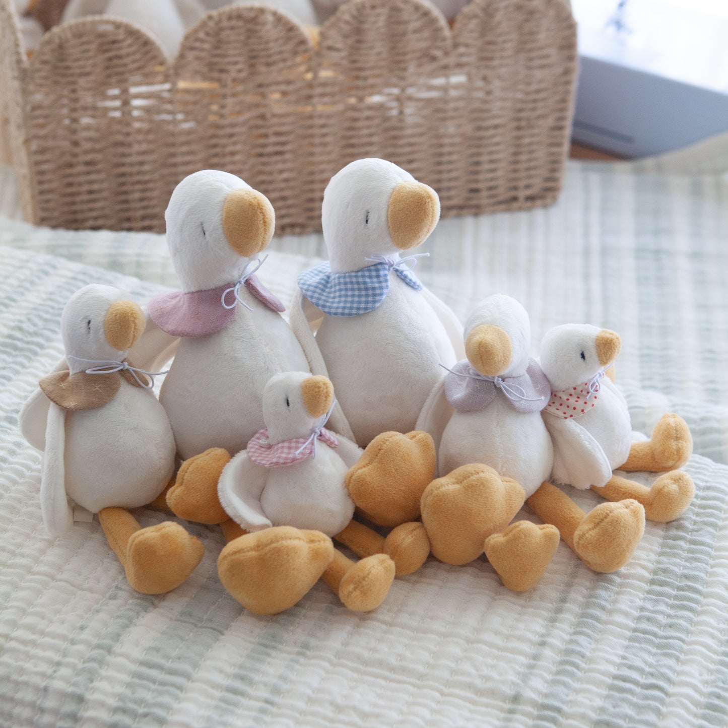 Handmade Plush Toy / Goose / baby room decor