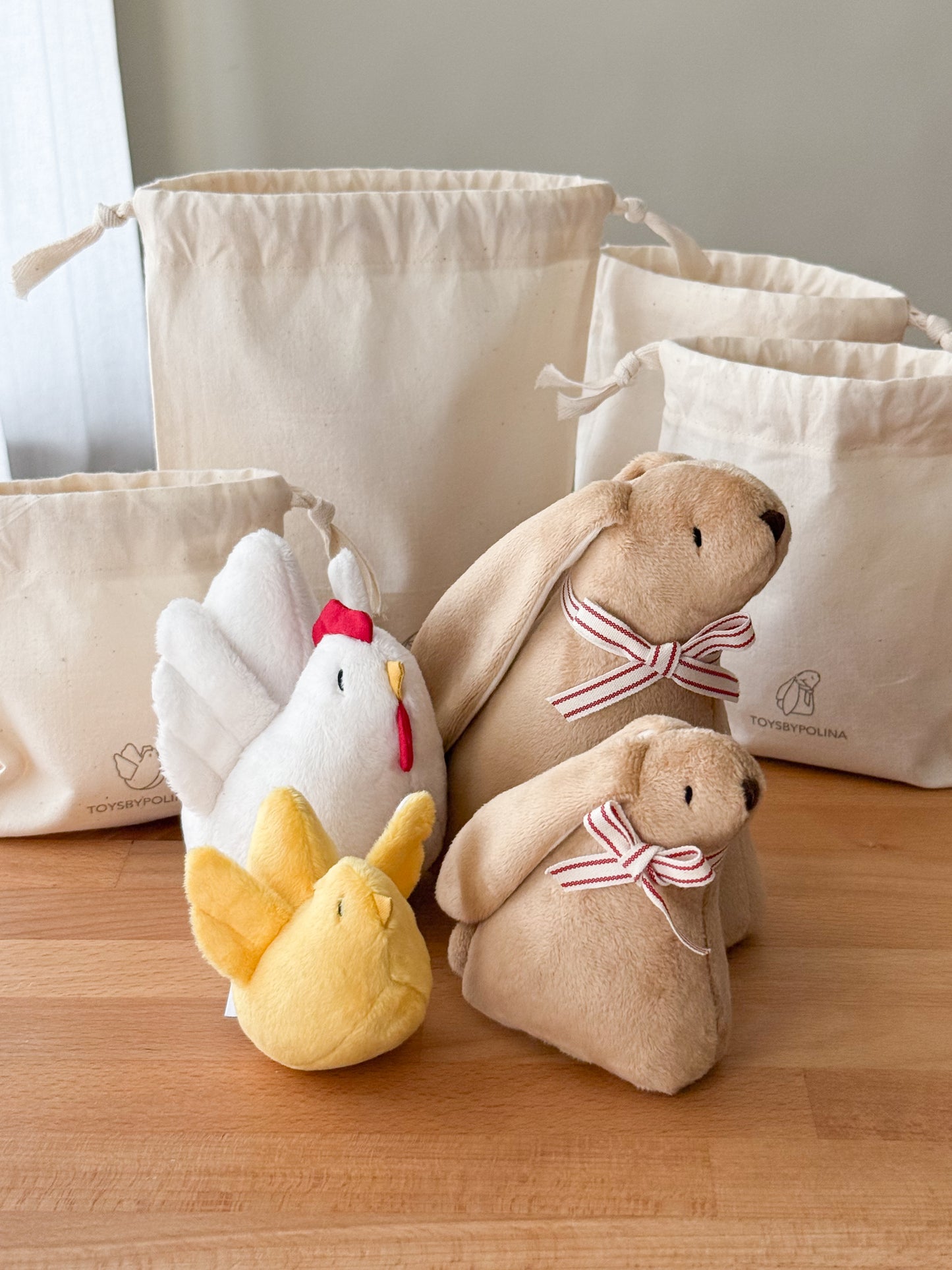 Handmade Plush Toy / Chicken