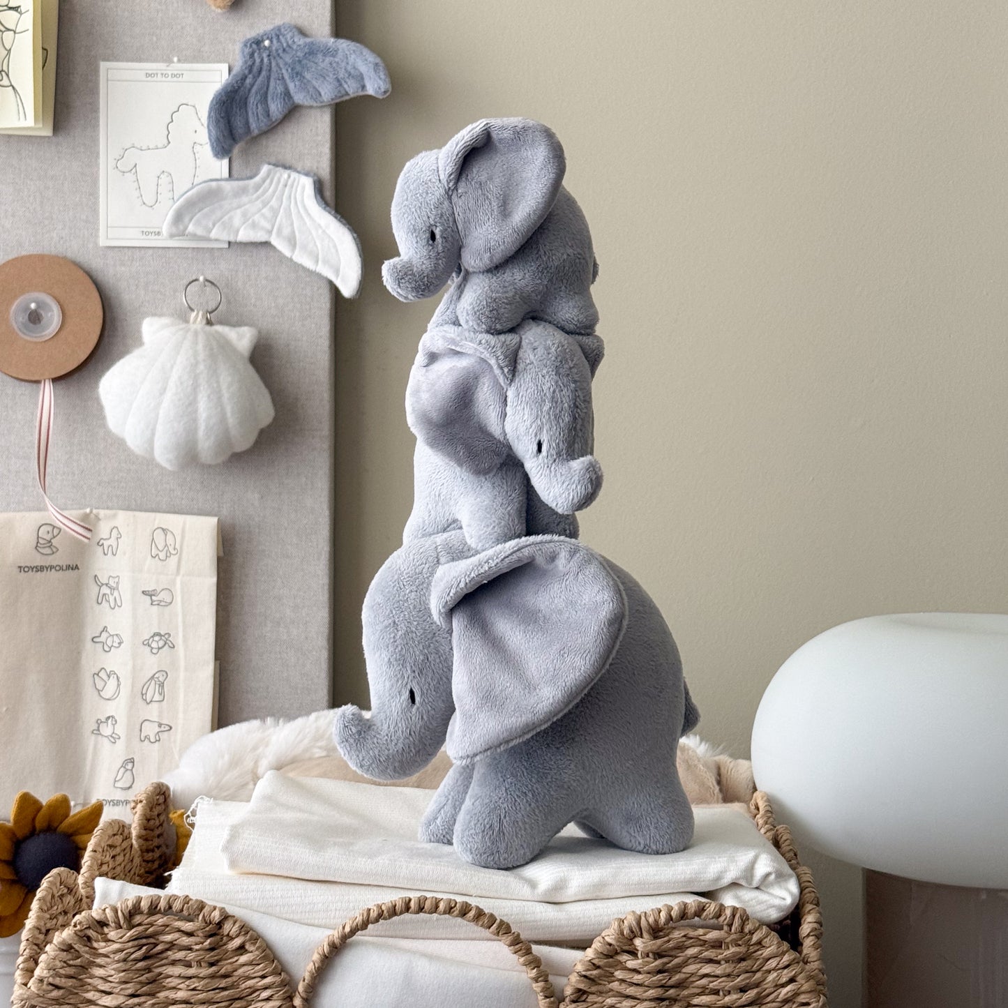 Pre-Order Handmade Elephant Toy