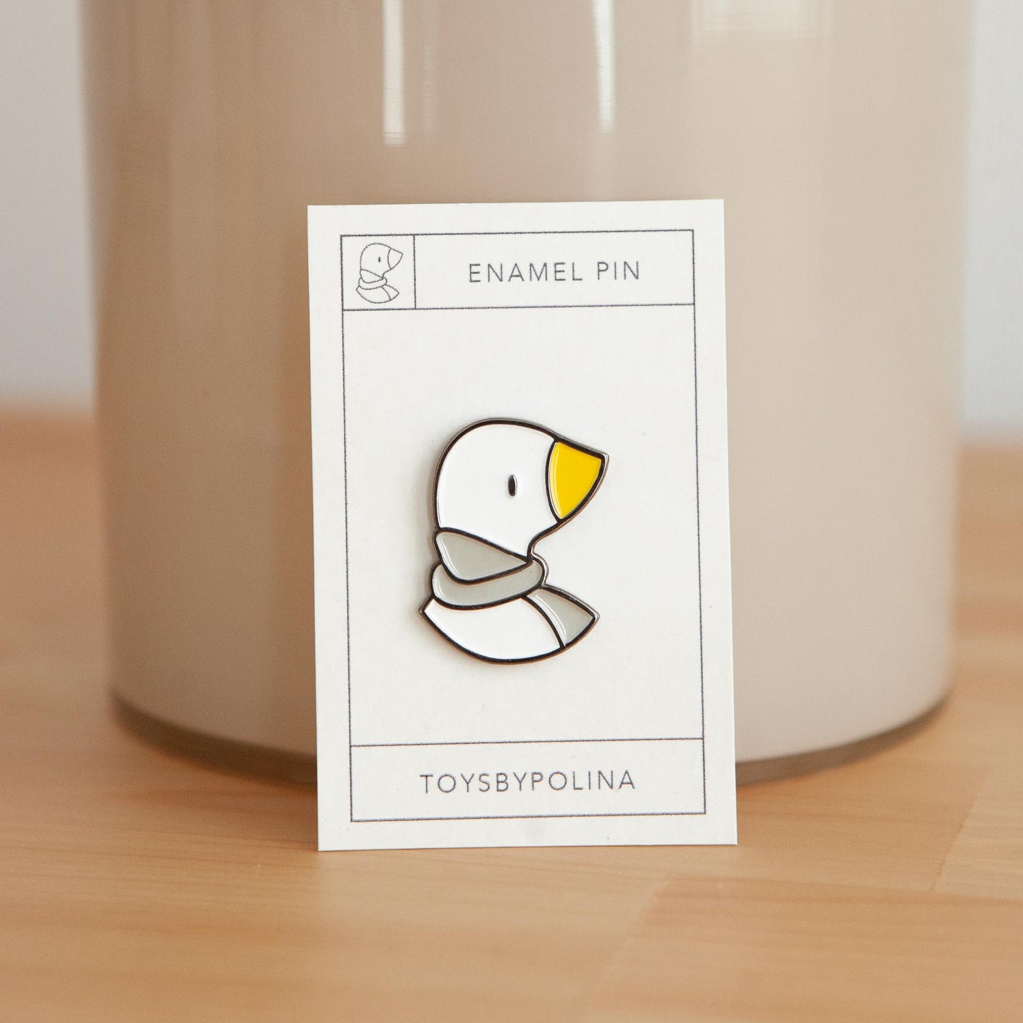 Goose Enamel Pin