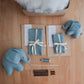 Toy Sewing Kit / Elephants Toys / Pre-order