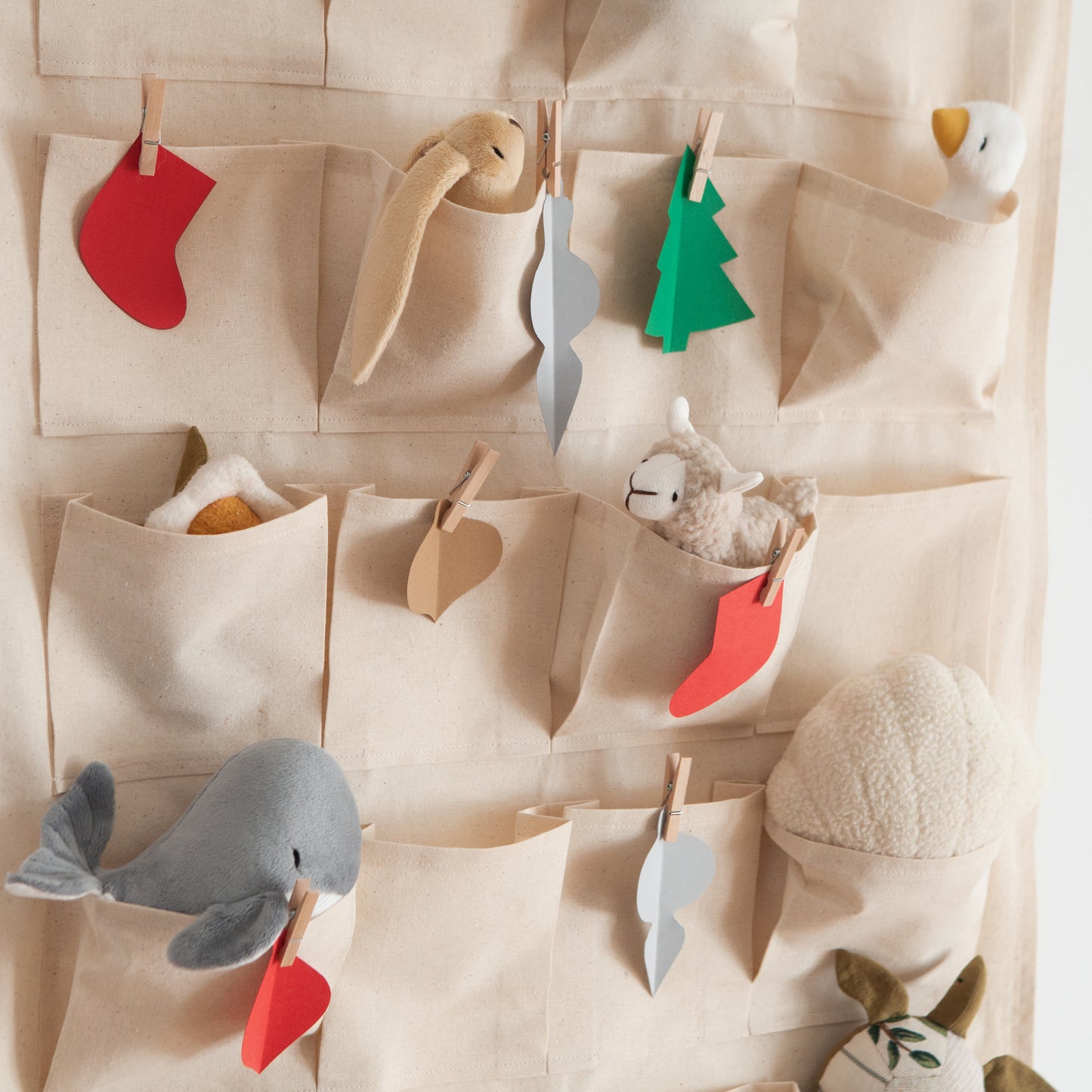 Advent Calendar  / Toy Organizer / PDF Pattern and Sewing Tutorial