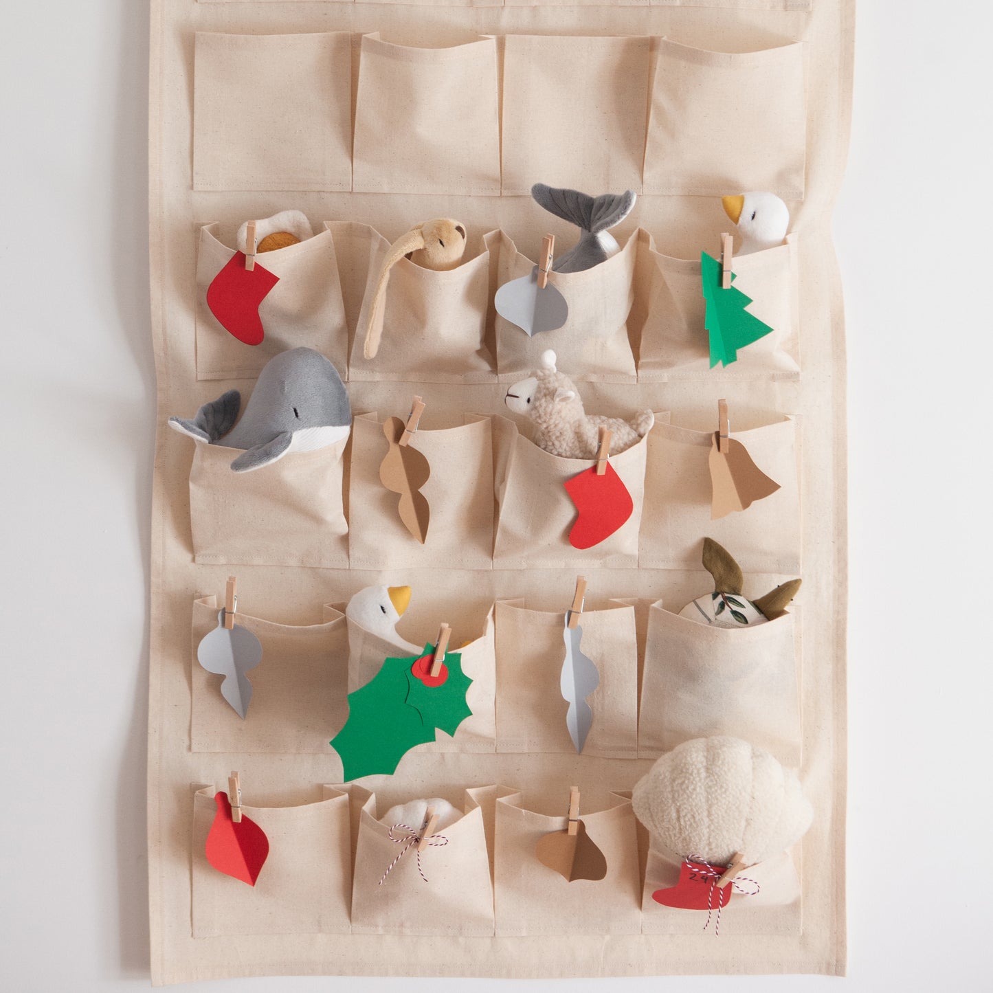 Advent Calendar  / Toy Organizer / PDF Pattern and Sewing Tutorial