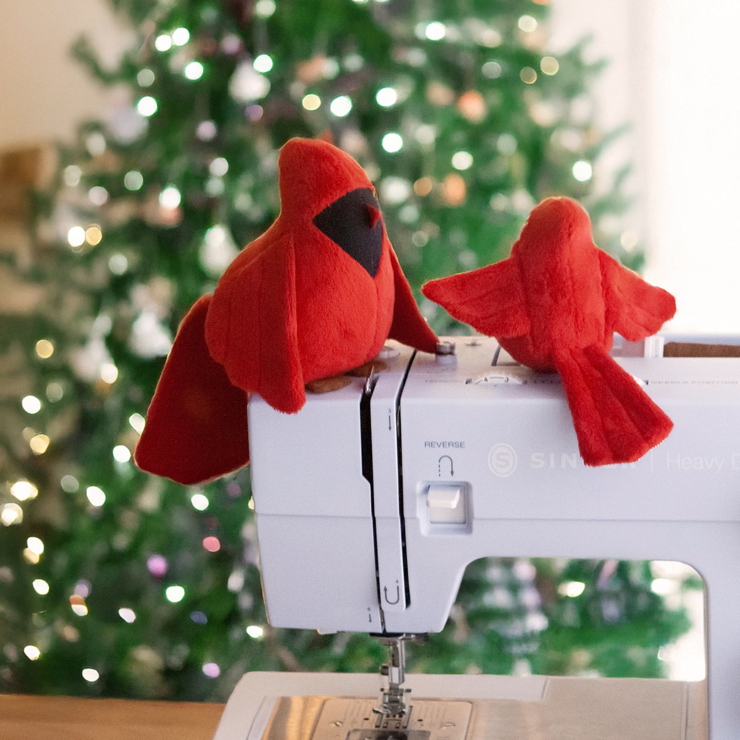 Northern Cardinal / PDF Pattern and Sewing Tutorial