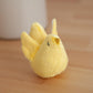 Handmade Plush Toy / Chicken Family of Two: Mom + Baby