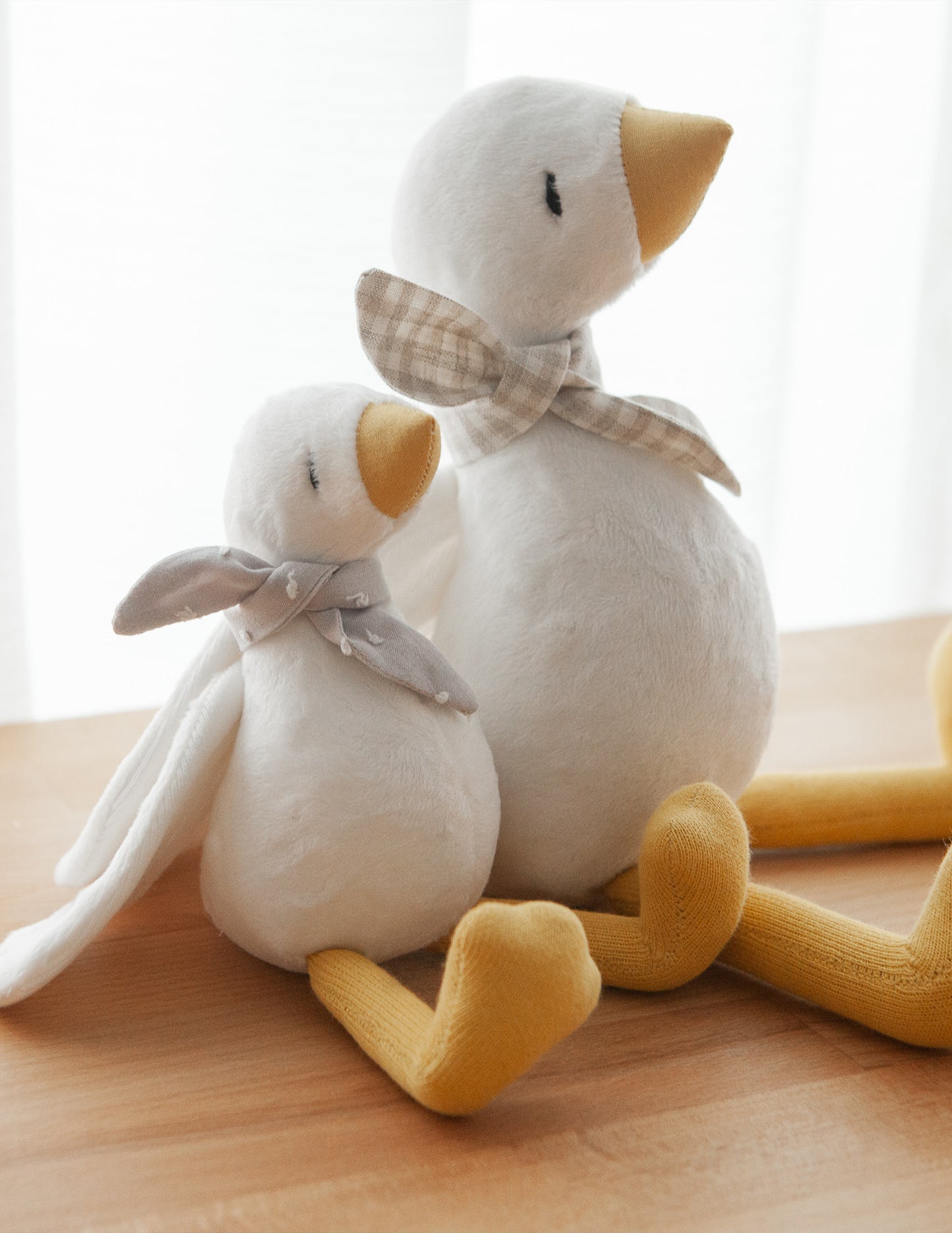 Handmade Plush Toy / Goose / baby room decor