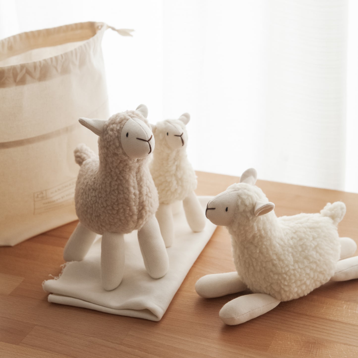 Handmade Plush Toy / Sheep / baby room decor