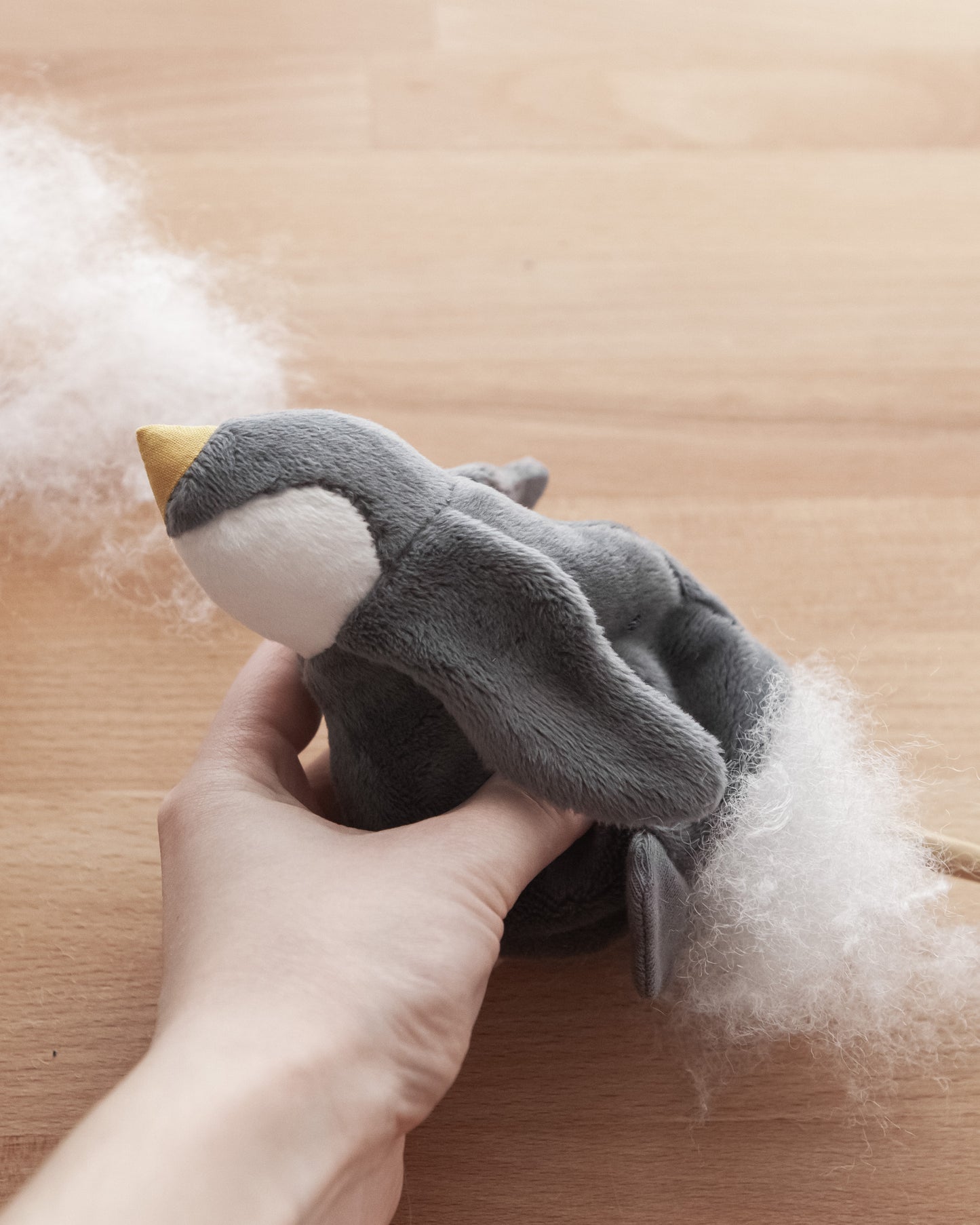 Mom & Baby Penguin Toys / PDF Pattern and Sewing Tutorial