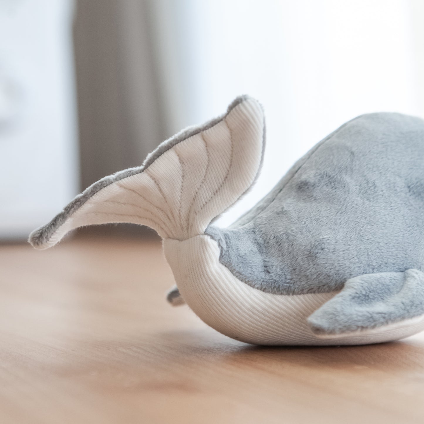 Handmade Plush Toy / Whale / baby room decor