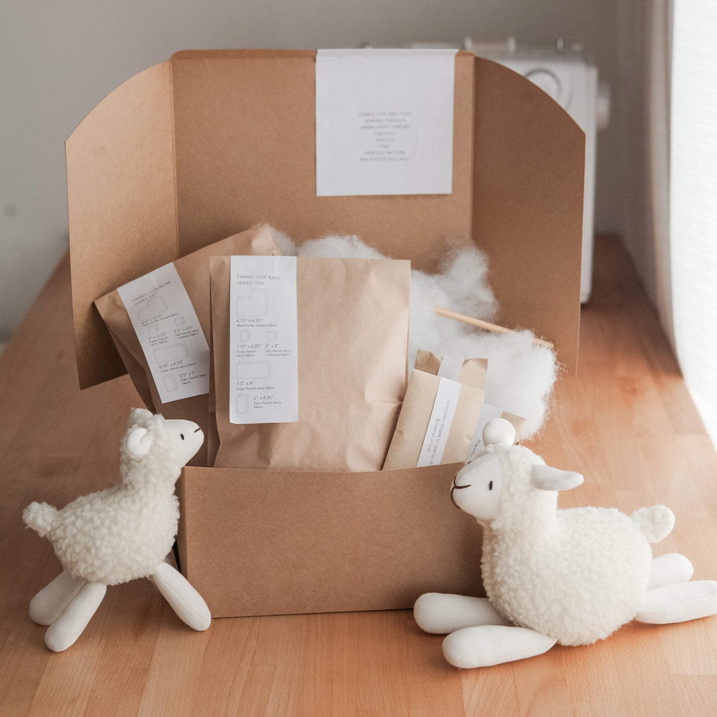 Toy Sewing Kit / Sheep Toys / Pre-order