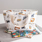Organizer Bag with 6 Interior and 2 Exterior pockets / PDF Sewing Pattern