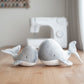 Handmade Plush Toy / Whale / baby room decor