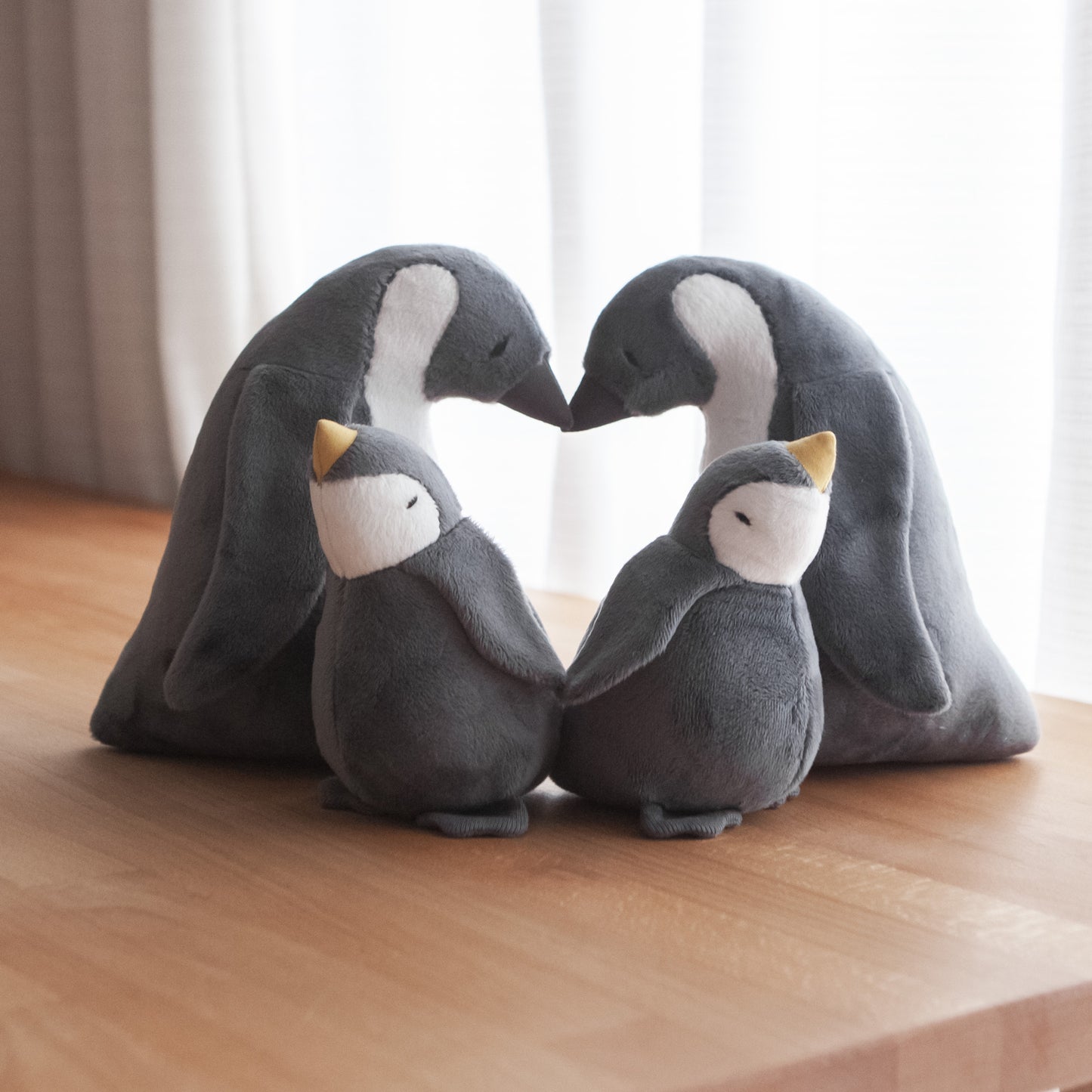 Handmade Plush Toy / Penguins / baby room decor